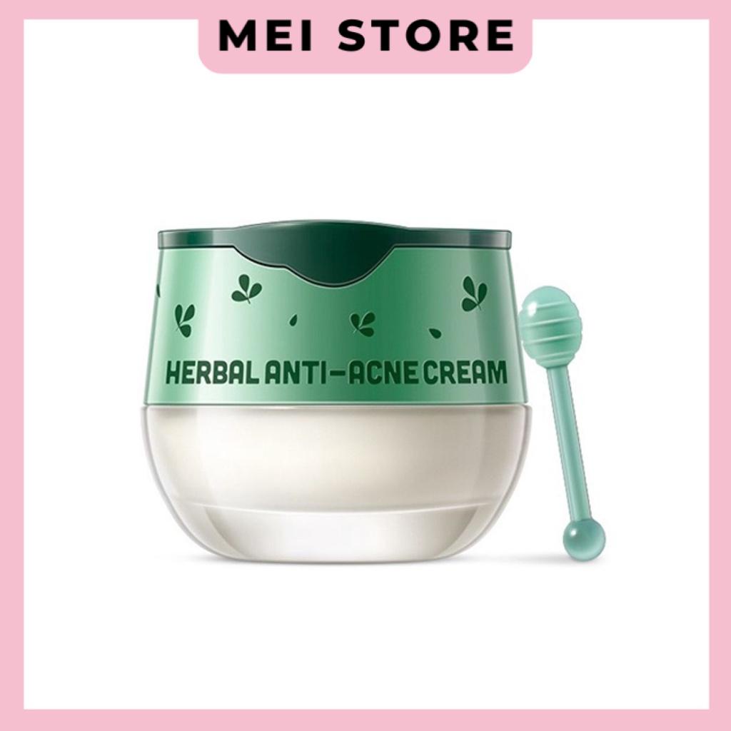 Kem LAIKOU Herbal Anti-Acne Làm Dịu Nốt Mụn Vết Mẩn Đỏ 8g
