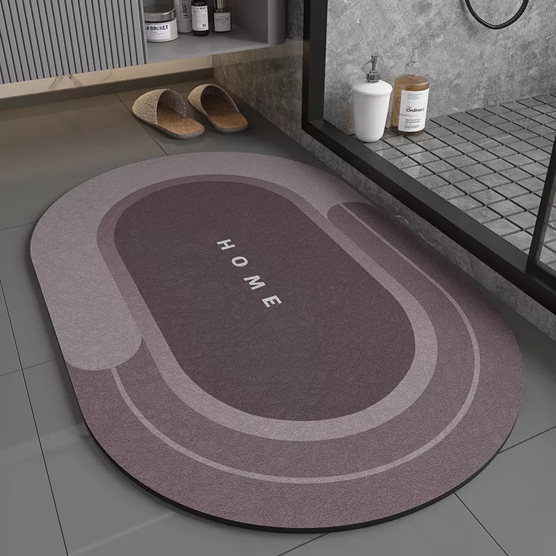 Thảm Hút Nước Siêu Thấm - Thảm Lau Chân Siêu Mềm Siêu Dày, Siêu Thấm Nước Chất Liệu Chống Trượt