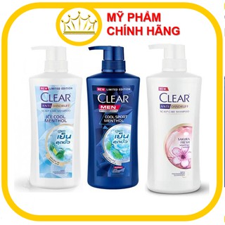 Dầu gội Clear Thái Lan 450ml/480ml