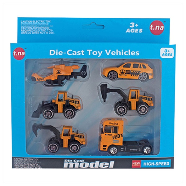 Đồ Chơi Bộ 6 xe mô hình kim loại TNA (1:64) TN-1021C