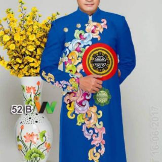 Vải may áo dài nam