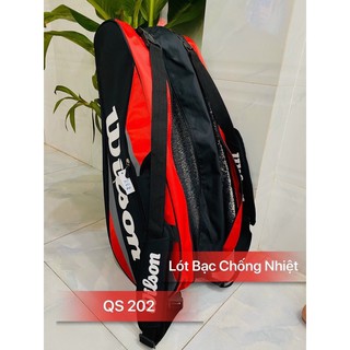 Túi đựng vợt tennis lót bạt