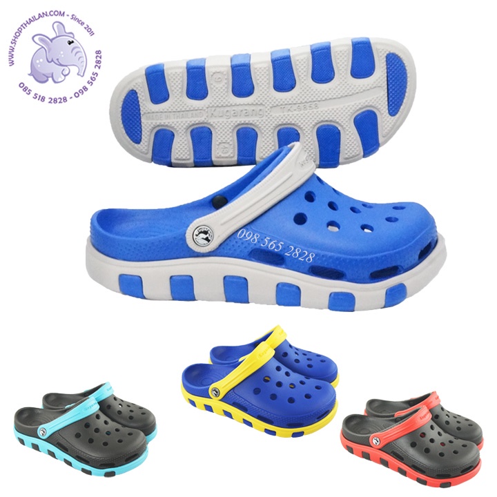 Dép sục nhựa 2 lớp Kugarang Thái Lan-TK9858, mềm, êm, không nỡ, lún, xẹp. Có size từ 36-43