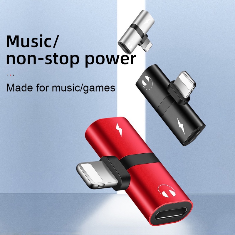 Đầu chia Ankndo sang cổng sạc type C và tai nghe cho IP X 7 8 Plus Xiaomi