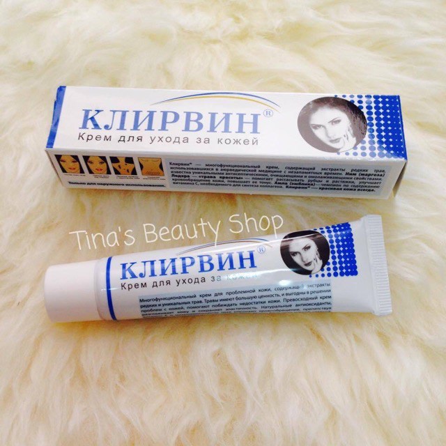 Kem Hỗ Trợ Trị Sẹo Klirvin Chính Hãng Của Nga 25g