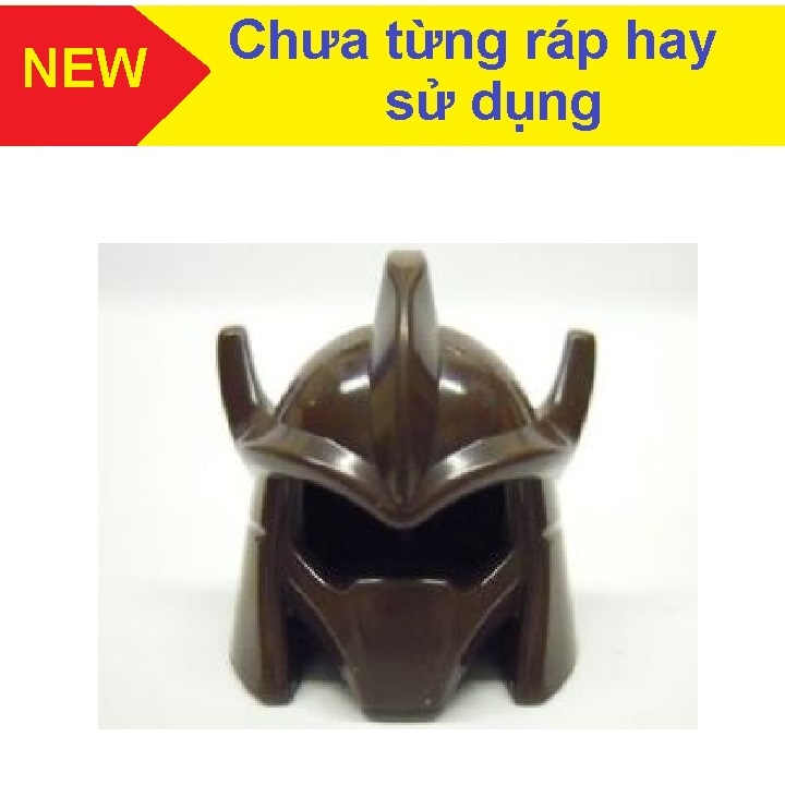 Đồ chơi xếp hình Phụ kiện Lego Giáp đầu có sừng và mặt nạ