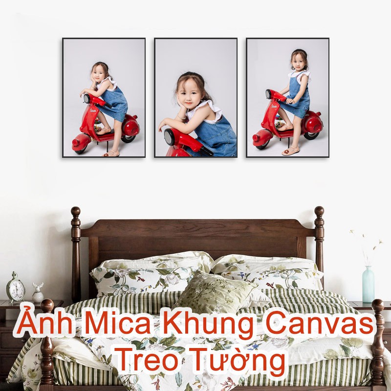 ANH MICA KHUNG CANVAS CAO CẤP GIÁ XƯỞNG GỒM KHUNG