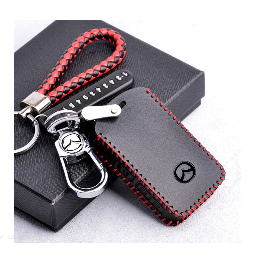 Bao Da Đựng Chìa Khóa Xe Hơi Mazda 3 CX30 CX 3 2021 Chất Lượng Cao