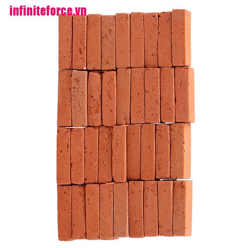 Bộ 50 Mô Hình Gạch Mini Tỉ Lệ 1 / 16 Độc Đáo Sống Động