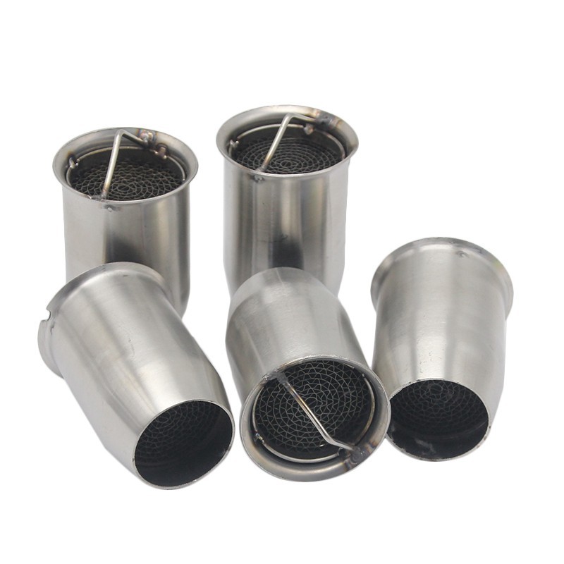 Ống Pô Giảm Thanh 51mm Bằng Thép Không Gỉ Dành Cho Xe Mô Tô