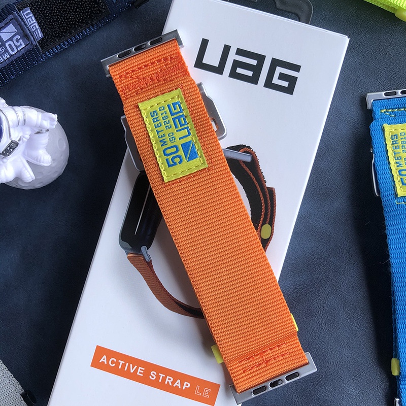 UAG Dây Đeo nylon Thể Thao Cho Đồng Hồ Thông Minh Apple watch Series7 6 5 4 3 2 1 SE 41mm 45mm