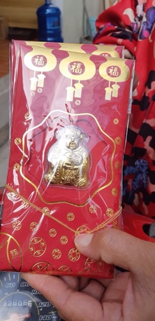 COMBO 100 BAO LÌ XÌ THẦN TÀI MAY MẮN