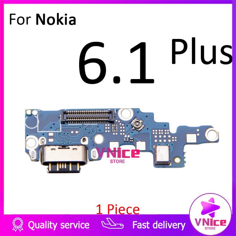 Cụm chân sạc Nokia 6.1 Plus X6  Zin New cho ae thợ
