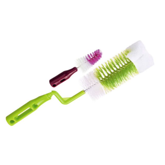 Chổi Cọ Bình Sữa Núm Ty Farlin Đầu Mút Mềm BF252