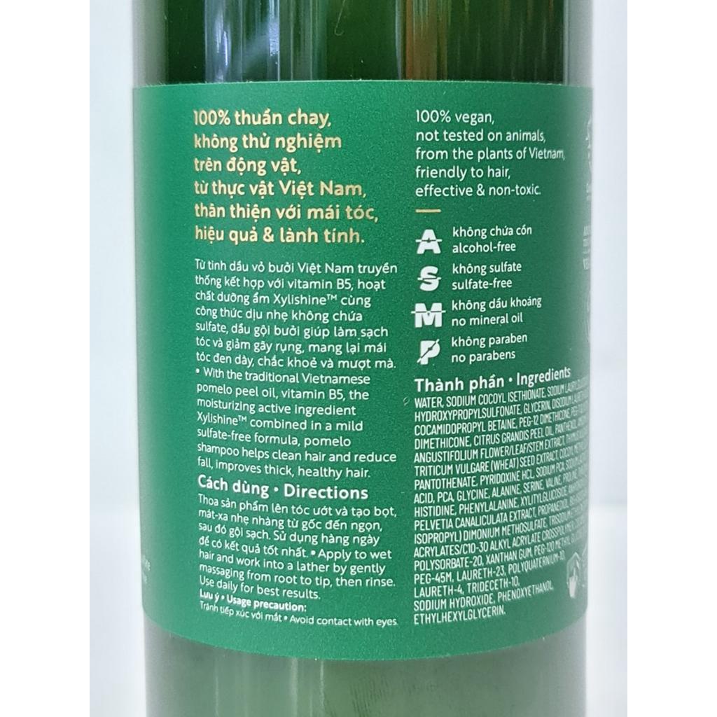 Dầu Gội Bưởi Giảm Rụng Và Kích Thích Mọc Tóc Cocoon Pomelo Shampoo 310ml