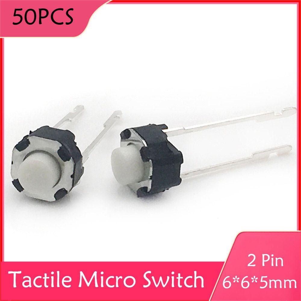 Set 50 Công Tắc Ấn 6 * 6 * 5mm