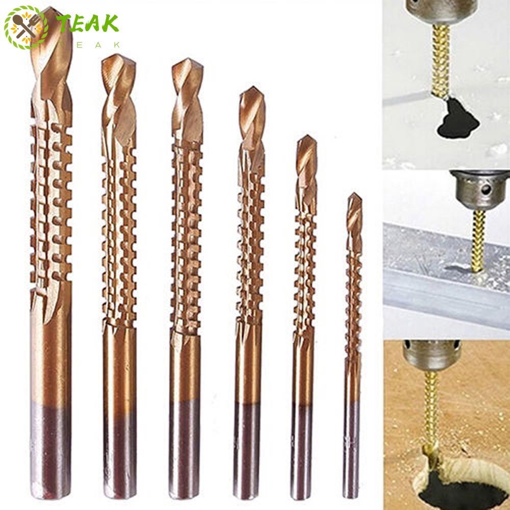 Bộ 6 Mũi Khoan Gỗ 3-8mm Tốc Độ Cao