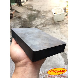 Nam châm hình chữ nhật Ferrite kích thước lớn 150 x 100 x 25mm FE150