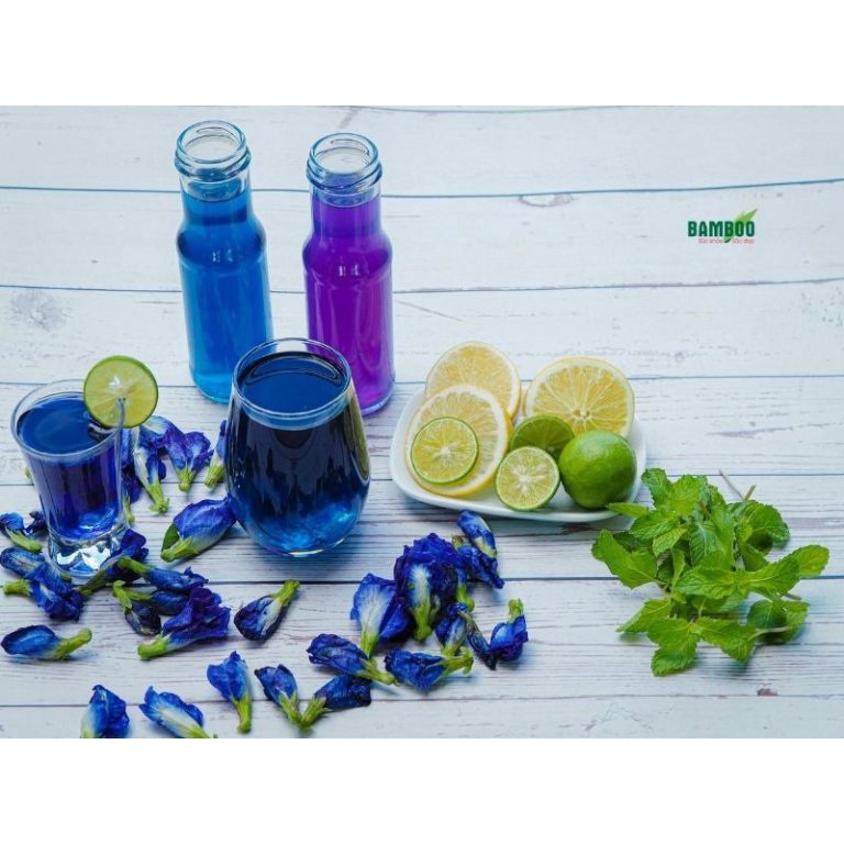 Trà Hoa Đậu Biếc Hữu Cơ Sấy Lạnh Tiệt Trùng _Bamboo