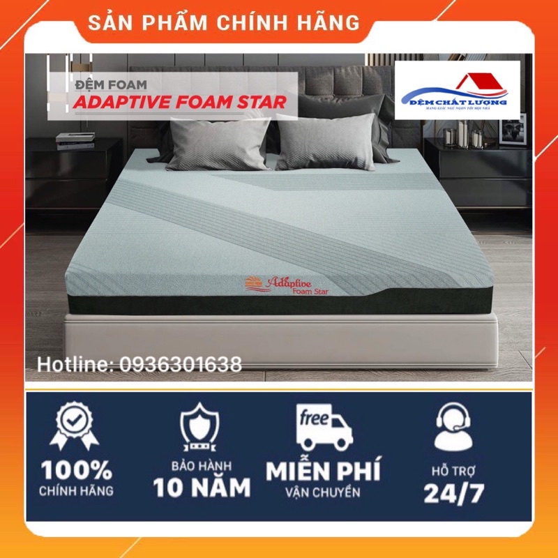 Đệm Foam Adaptive Star cao cấp tiêu chuản Nhật Bản- Đệm Chất Lượng