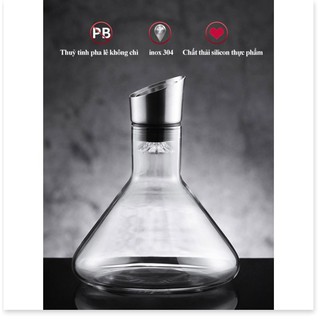 🆕 Bình gạn vang thác nước waterfall decanter 1500ml