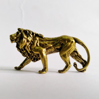 Sư tử mini bằng đồng giá rẻ làm phụ kiện tiểu cảnh, phụ kiện bàn trà, trang trí bonsai, làm móc khóa