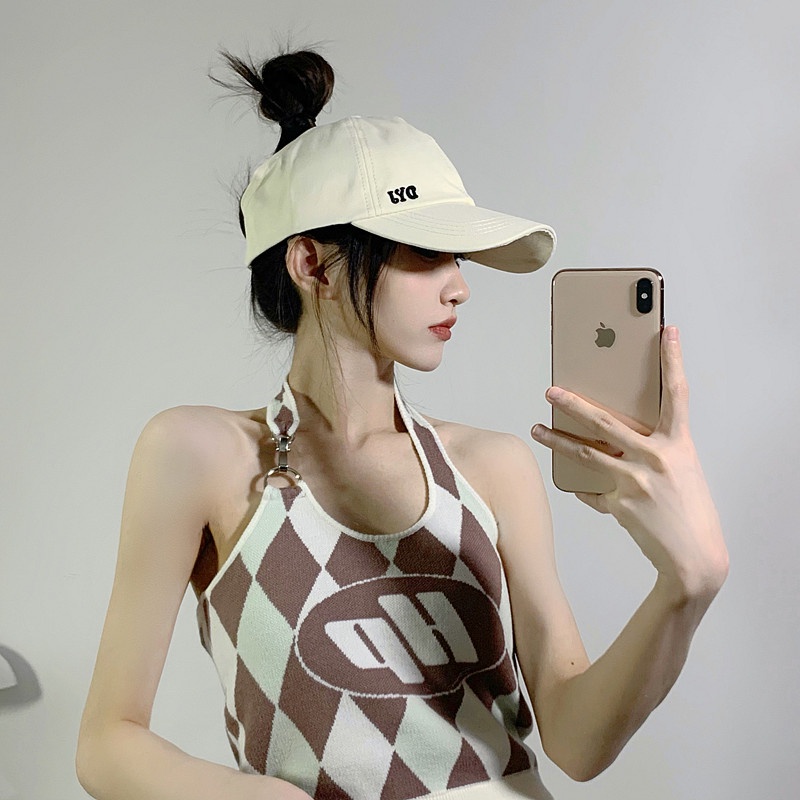Mũ Lưỡi Trai Nửa Đầu Chống Nắng Phong Cách Hàn Quốc Thời Trang Mùa Hè Cho Nữ