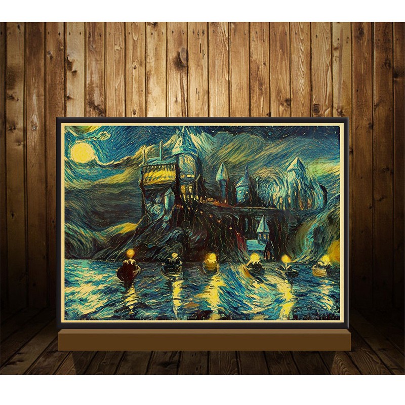 Poster Phim Harry Potter Dán Tường Trang Trí Nội Thất