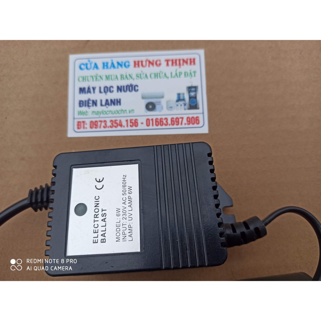 Ballass Nguồn đèn UV 6w