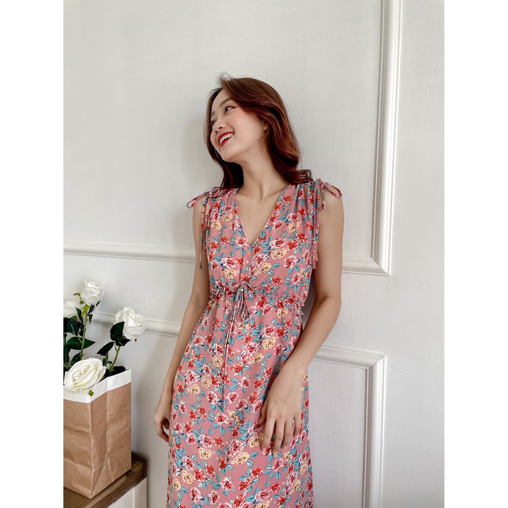 OLV - Đầm Pink Floral Dress