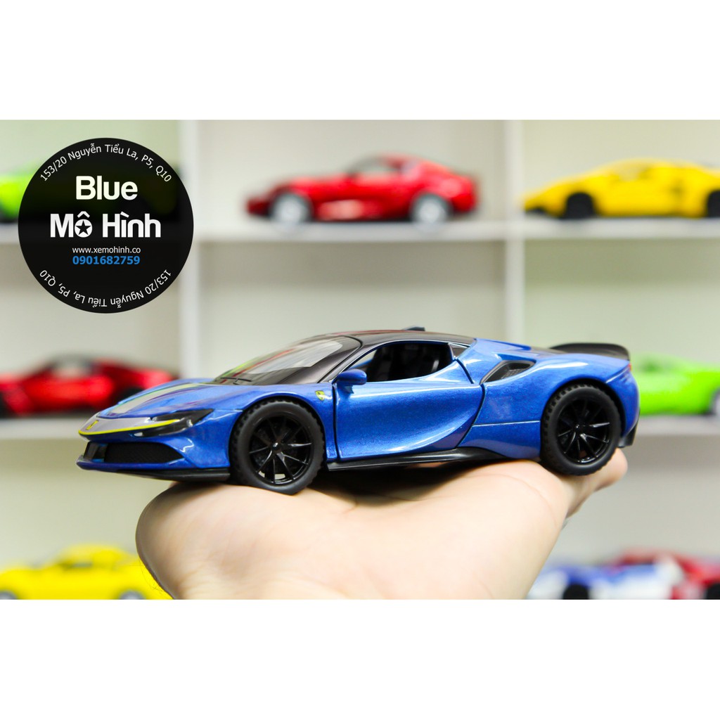 Blue mô hình | Xe mô hình Ferrari SF90 1:32
