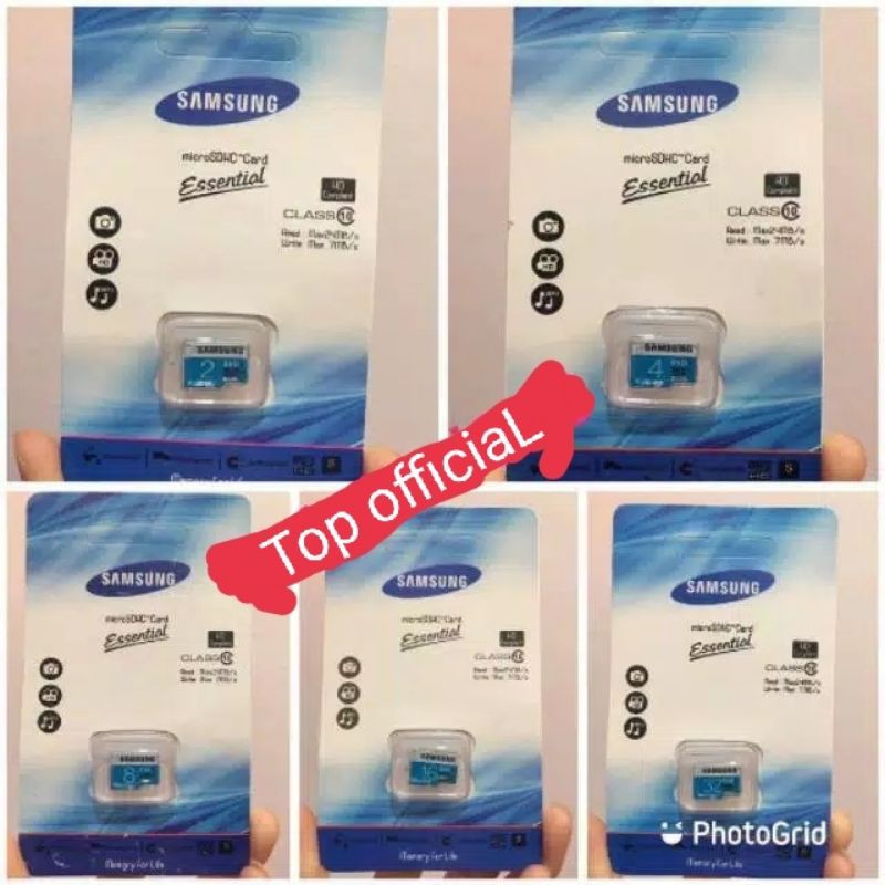 Thẻ Nhớ Mmc Samsung Sd Card / 2gb / 4gb / 8gb / 16gb / 32gb / 64gb 99% Chất Lượng Cao