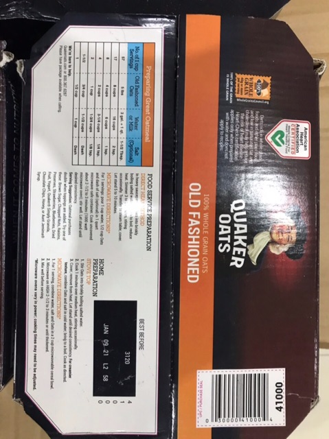 Yến mạch Quaker túi 2.26kg
