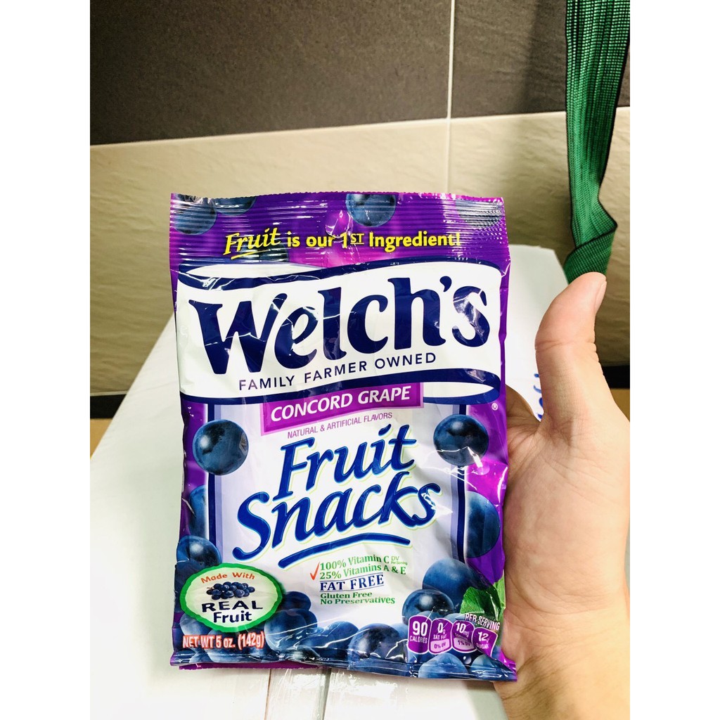 Kẹo Dẻo Welch's Grape 142g