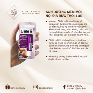 [NỘI ĐỊA ĐỨC] Son dưỡng mỗi Balea - Thỏi 4,8g