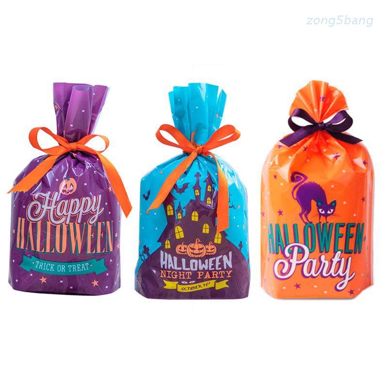 Set 50 Túi Đựng Bánh Kẹo Chủ Đề Halloween