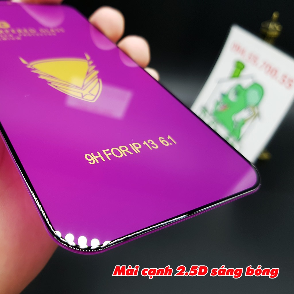 [Chính Hãng OG] Kính CL iPhone 13/ 13 Pro 6.1&quot; Cường Lực 2.5D Full Viền Cứng Chống Mẻ Cạnh