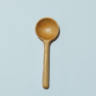 Thìa gỗ nhỏ xúc gia vị, bột, hạt nhỏ. muỗng gỗ xúc gia vị