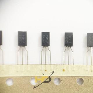 Linh Kiện Điện Tử HĐ, Bộ 10 Con C2383 - Tranzito Bán Dẫn 1A 160V TO92