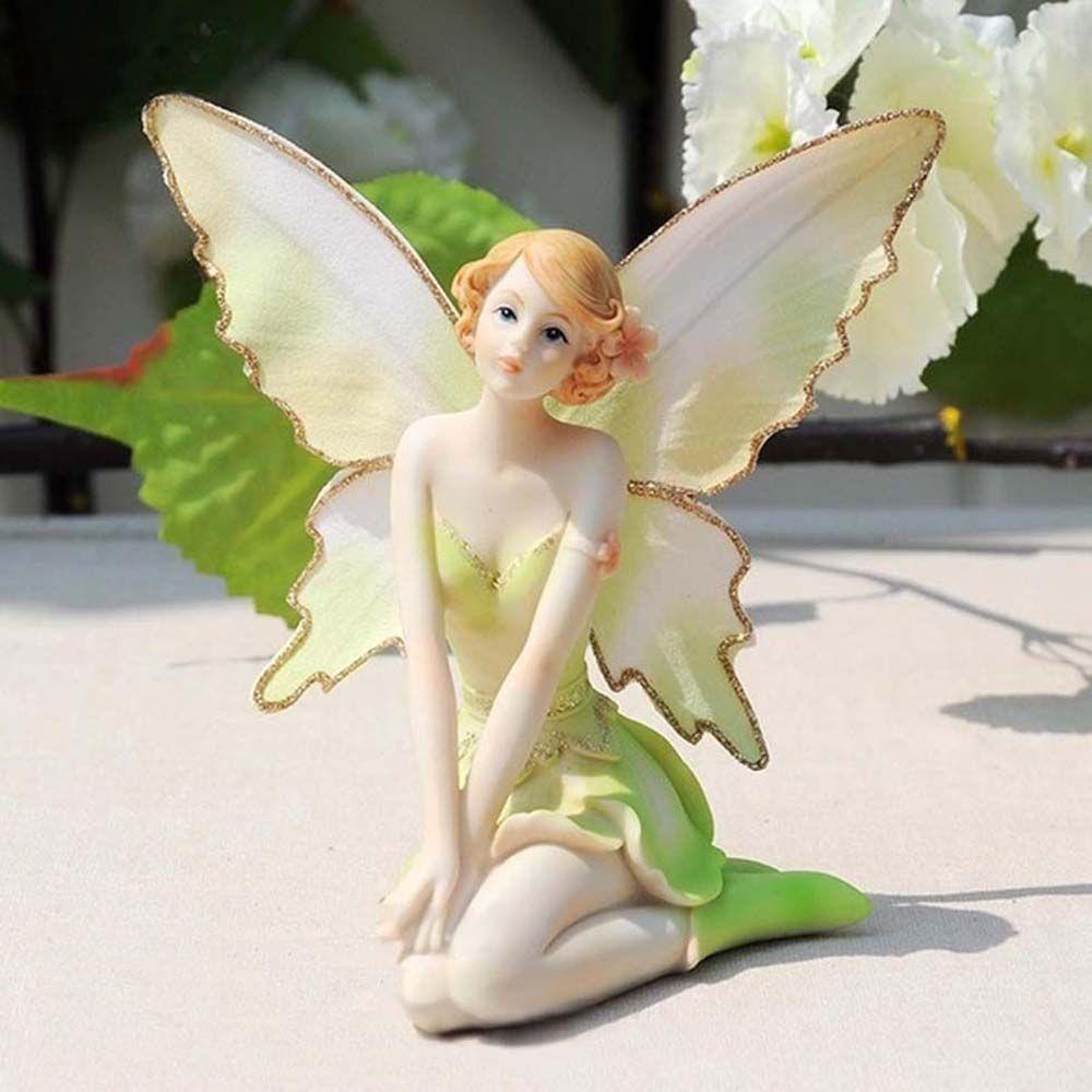 LILYES Đồ trang trí Cánh Thiên Thần Bằng Nhựa Resin Trang Trí Nhà Cửa