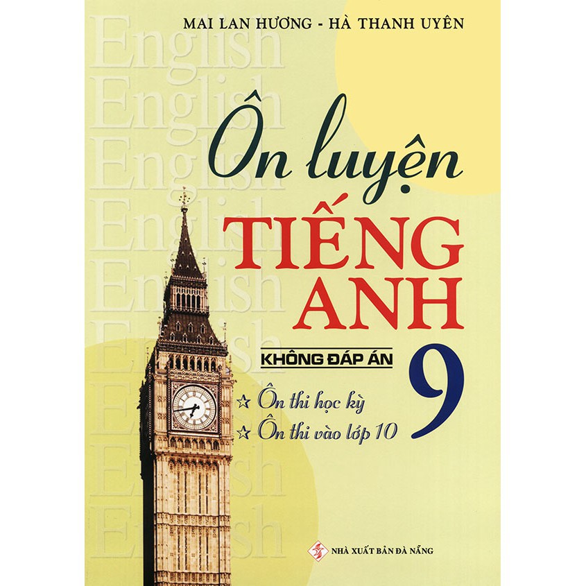 Sách - Ôn Luyện Tiếng Anh - Lớp 9 (Không Đáp Án) - 8794069302060