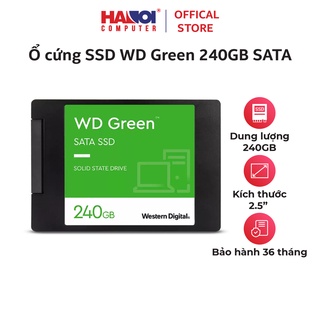 Ổ cứng SSD WD Green 240GB/480GB SATA 2.5 inch (Đọc 545MB/s - Ghi 465MB/s) - (WDS240G3G0A)