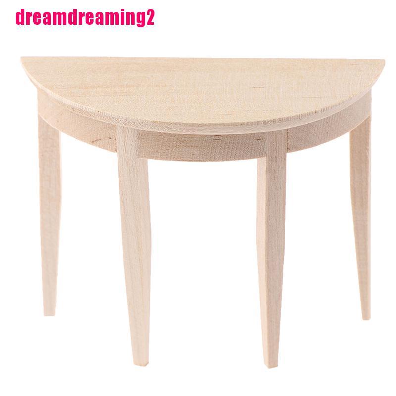 Bàn Gỗ Trang Trí Nhà Búp Bê Tỉ Lệ 1: 1