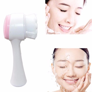 Cọ rửa mặt 2 đầu matxa cực êm