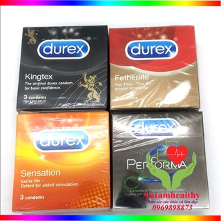 Bao cao su Durex - Bao cao su chính hãng - Che tên sản phẩm