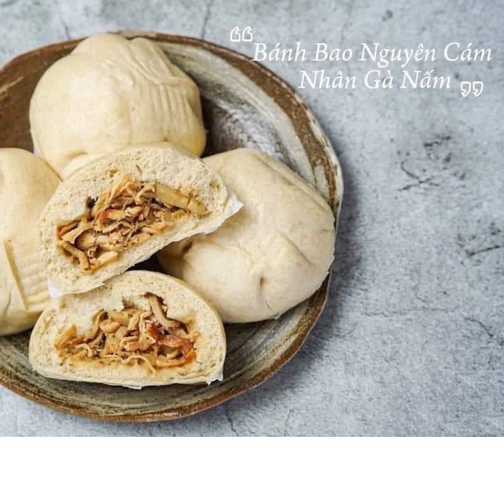 BÁNH BAO NGUYÊN CÁM THE HAPPY FOOD VN