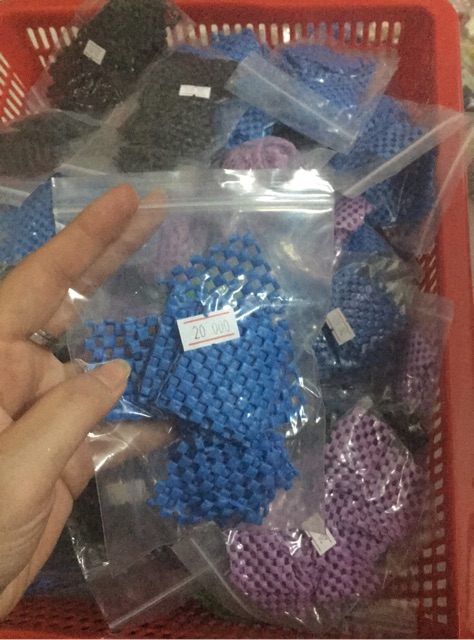 Xốp lưới đủ màu