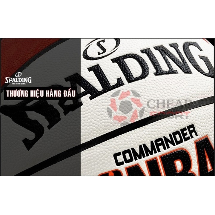 Bóng Rổ Spalding Commander NBA Số 7 Thích Hợp Sân Bóng Rổ Trong Nhà Indoor Và Sân Bóng Rổ Ngoài Trời Outdoor