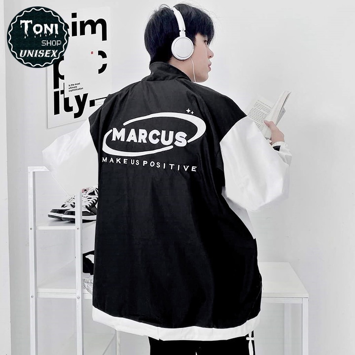 ÁO KHOÁC DÙ Marcus 2 Lớp HotTrend 2022 TAY TRẮNG (M2022 - Có Form Rộng XL)