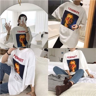Áo thun nam nữ fenenist có bigsize